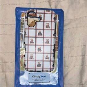 Casely Bold Teddy Bear Pattern Phone Case iphone 17